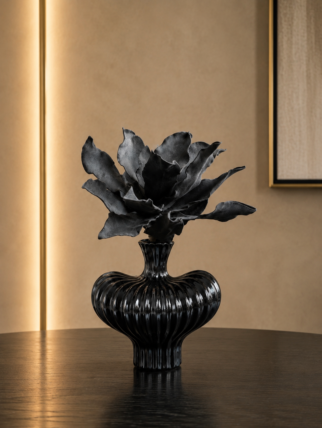 Noir Kunstbloem