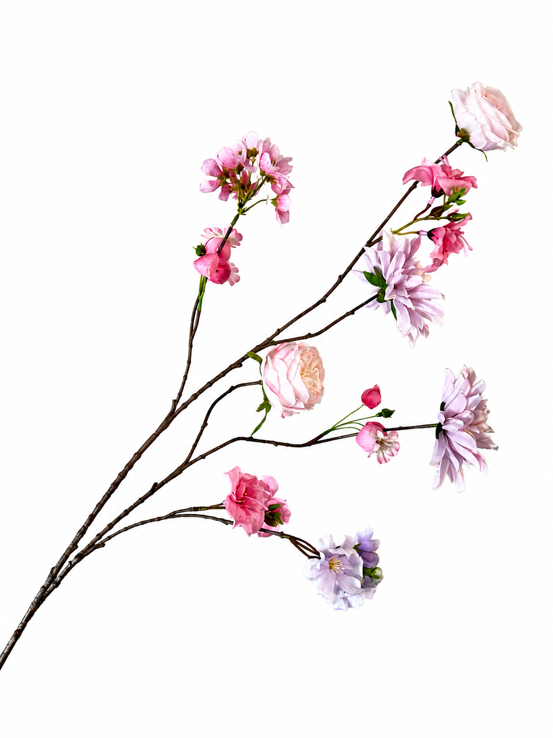Pastel Bloom Zijdebloem Tak