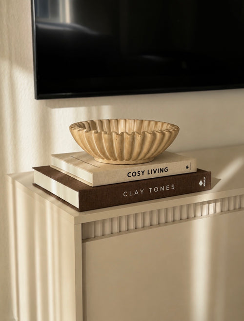 Aardewerk Ribbel Tray